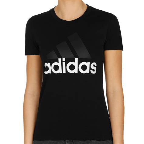 adidas t shirt schwarz weiß|adidas T.